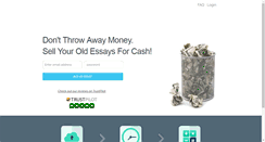 Desktop Screenshot of cash4essays.com